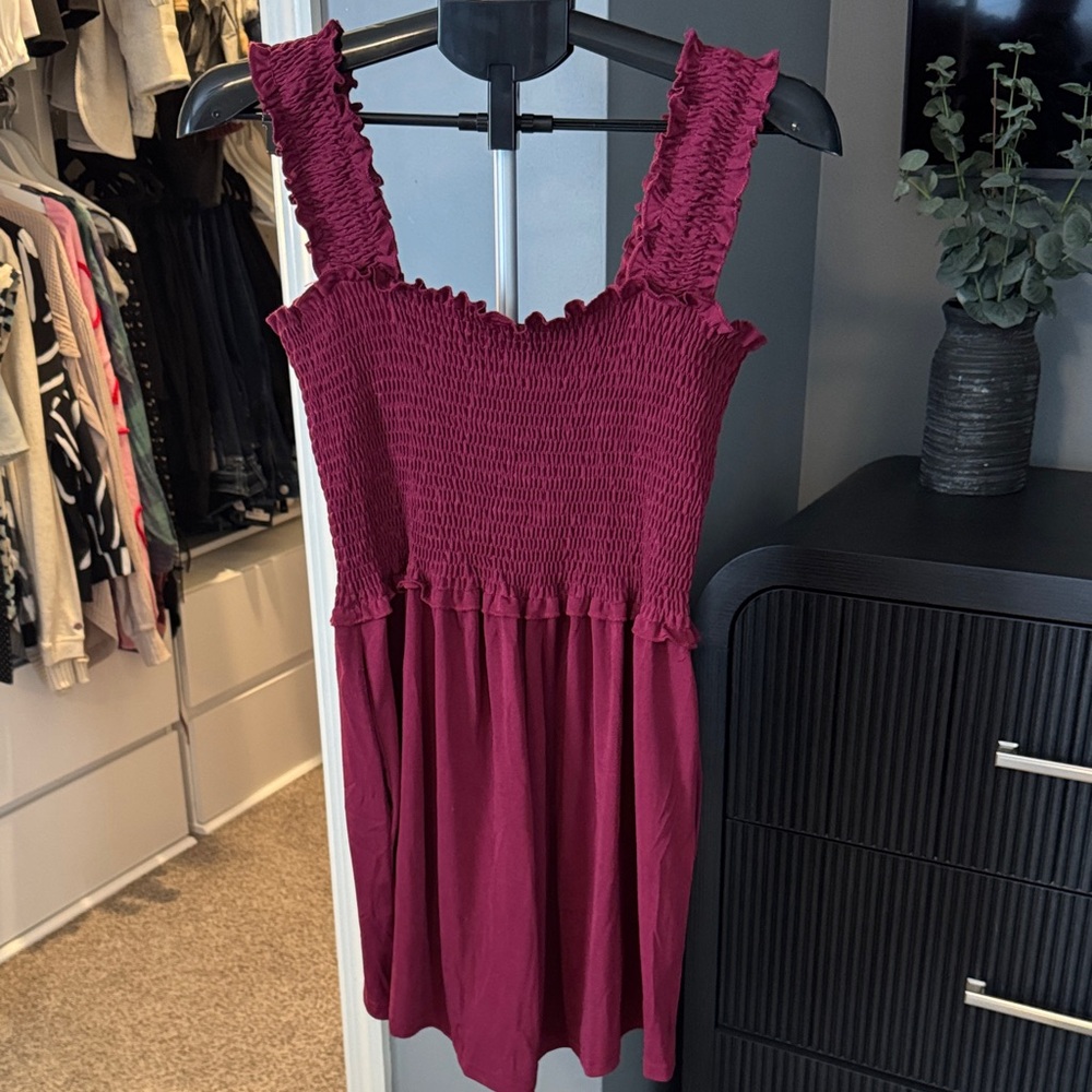 Smocked Ruffle Strap Romper - Picture 5 of 8